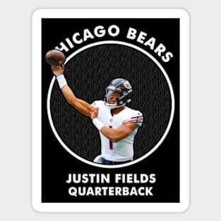 JUSTIN FIELDS - QB - CHICAGO BEARS Magnet